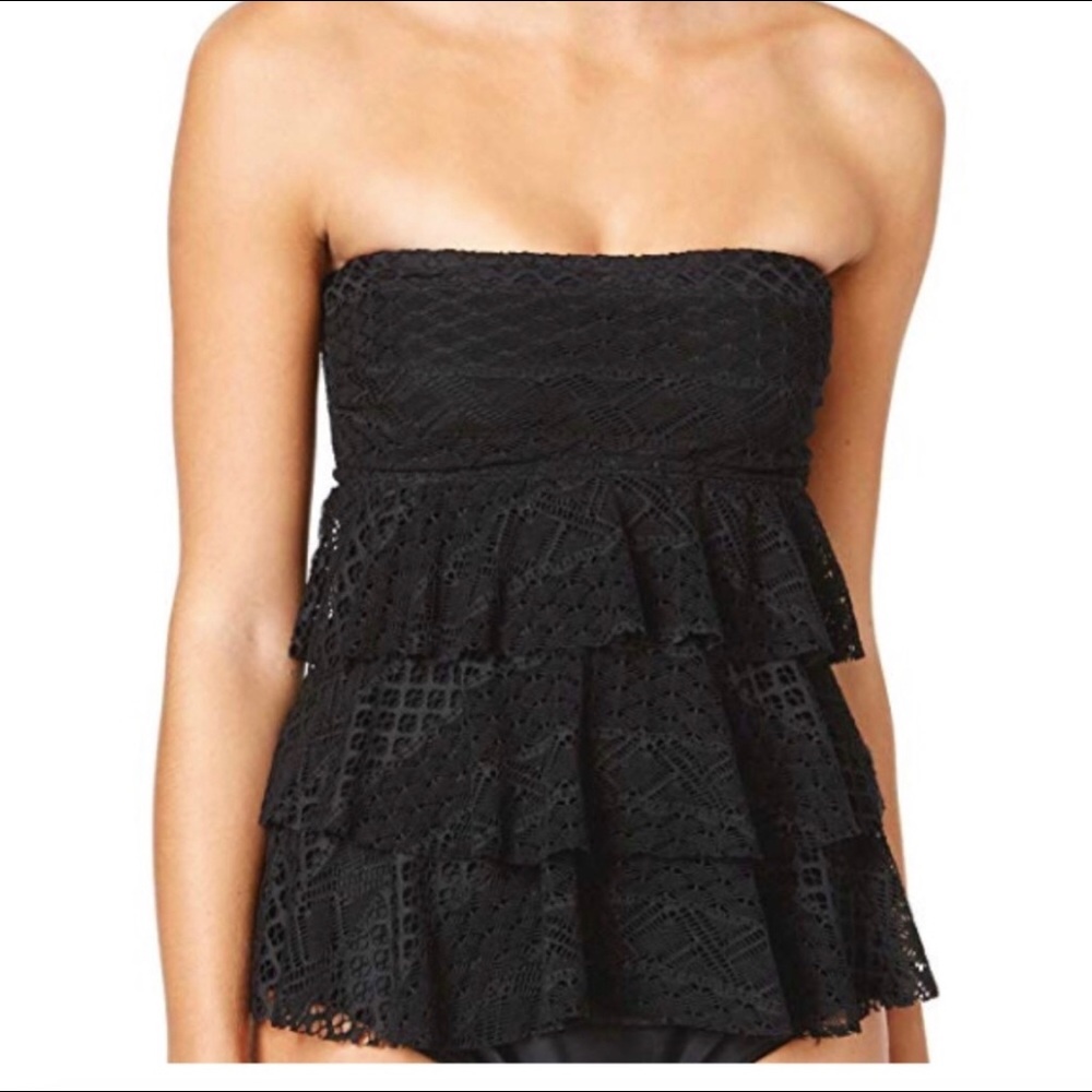 Island Escape layered tankini top